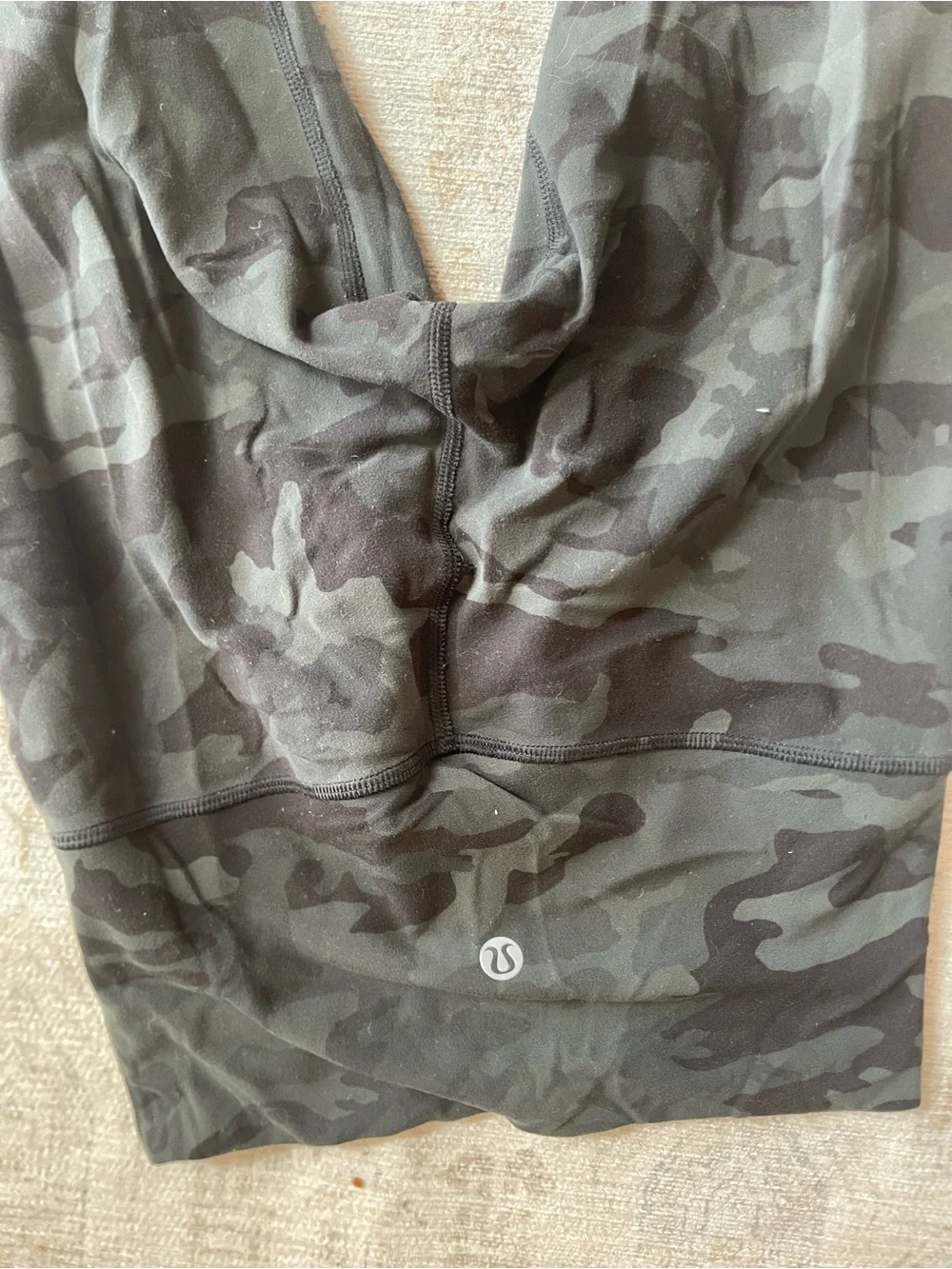 lululemon athletica Kids Camo Leggings - Black & Gray